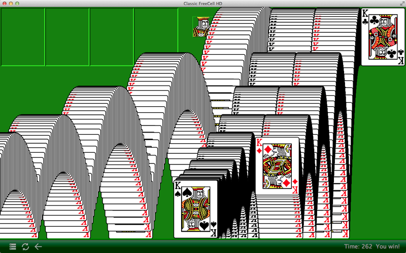 Скриншот из Classic FreeCell HD