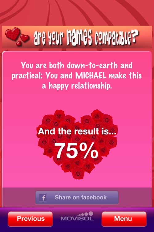Are your names compatible?: love affinity calculator screenshot-3