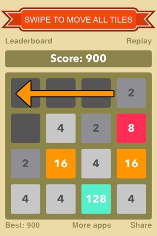 >2048 screenshot 2