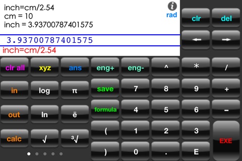 CalcXLite screenshot 2