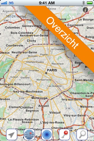 Paris Offline Map screenshot 2