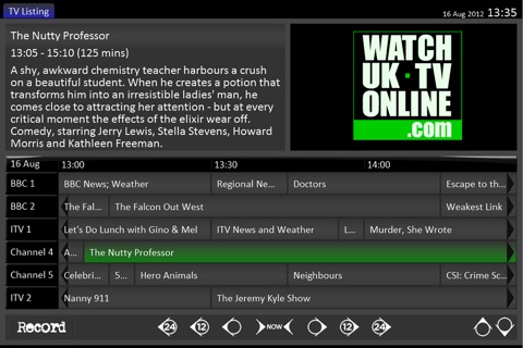 Watch UK TV Companion screenshot 2