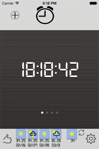 Скриншот из AlarmClock Touch Free