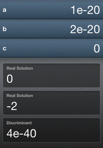 Quadratic Formula Solver screenshot 3