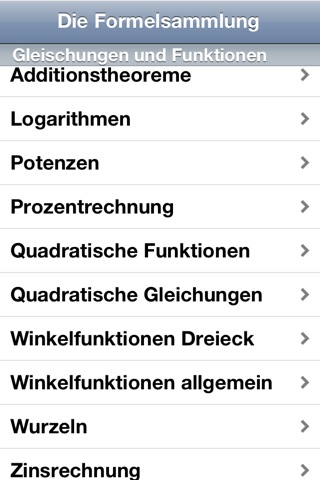 Die Formelsammlung screenshot 2