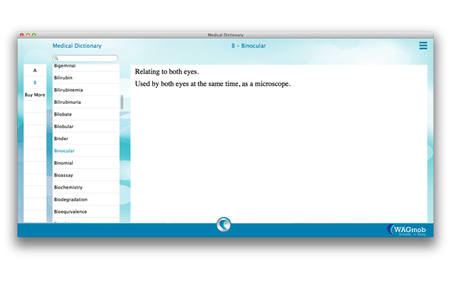 Medical Dictionary - A simpleNeasyApp by WAGmob(圖2)-速報App