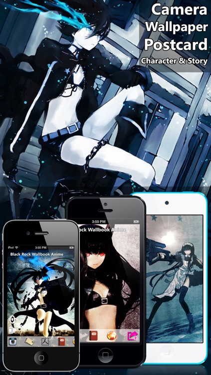 Black Rock Shooter Wallbook Anime