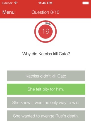 Fan Trivia for The Hunger Games Trilogy Free screenshot 3