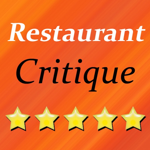 Restaurant Critique icon