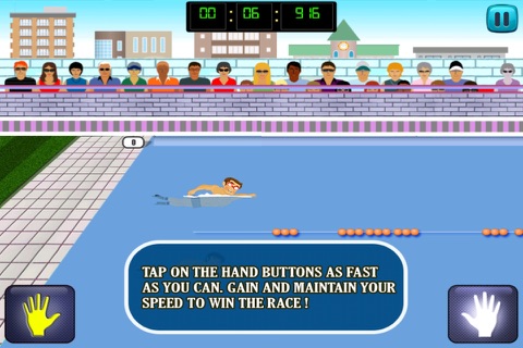 Swimming Hero - Stickman Summer Games screenshot 2