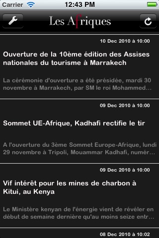 Les Afriques - iPhone/iPad Edition screenshot 2