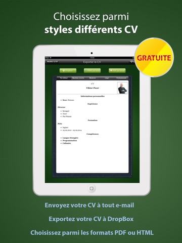 Pocket Mobile Resume screenshot 3