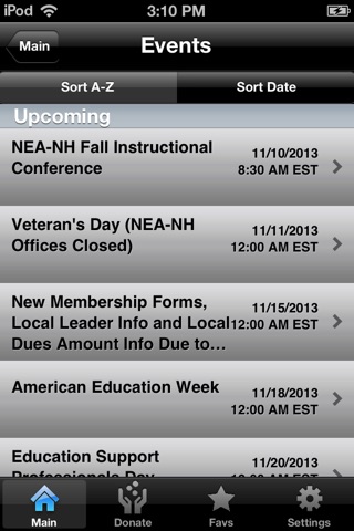 NEA New Hampshire screenshot 2