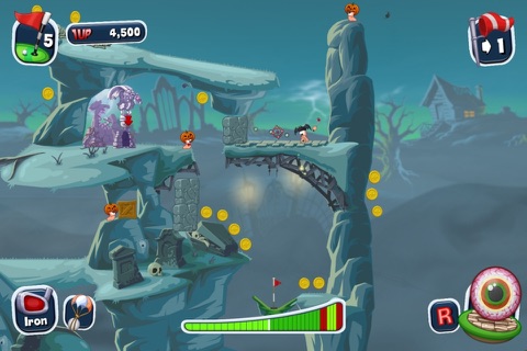 Worms Crazy Golf screenshot 2