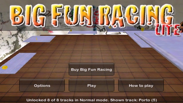 Big Fun Racing Lite, game for IOS