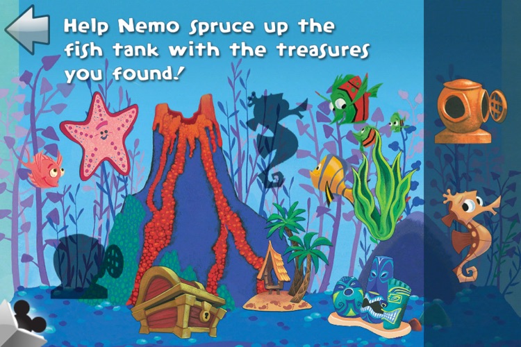 finding nemo fish school book