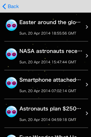 Space News of Flat Planets Free screenshot 2