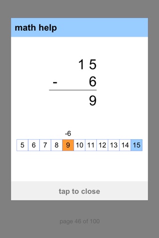 Smart Flashcards - Subtraction 1 screenshot 3