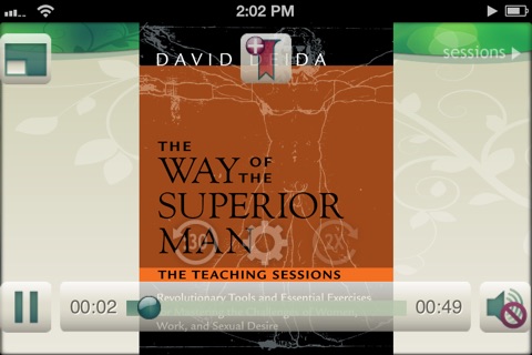 The Way of the Superior Man Teaching Sessions - David Deida screenshot 2