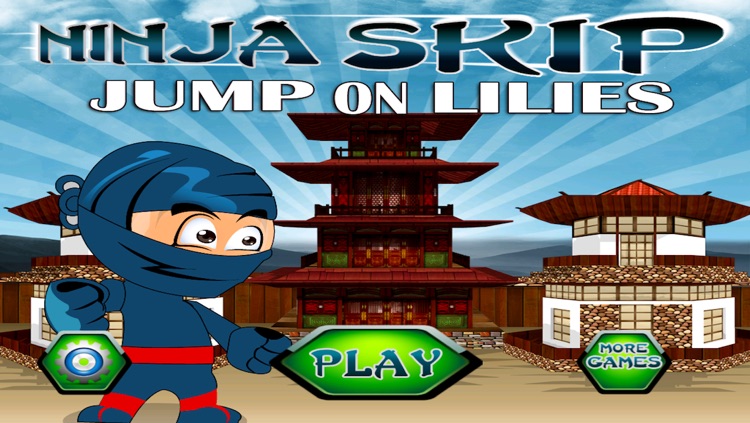 Ninja Skip: Jump on Lilies - Fun Jumping Racing Game (Best Free Kids Games)