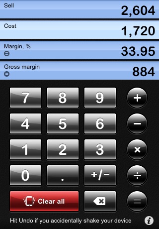 iMargin - Margin Calculator