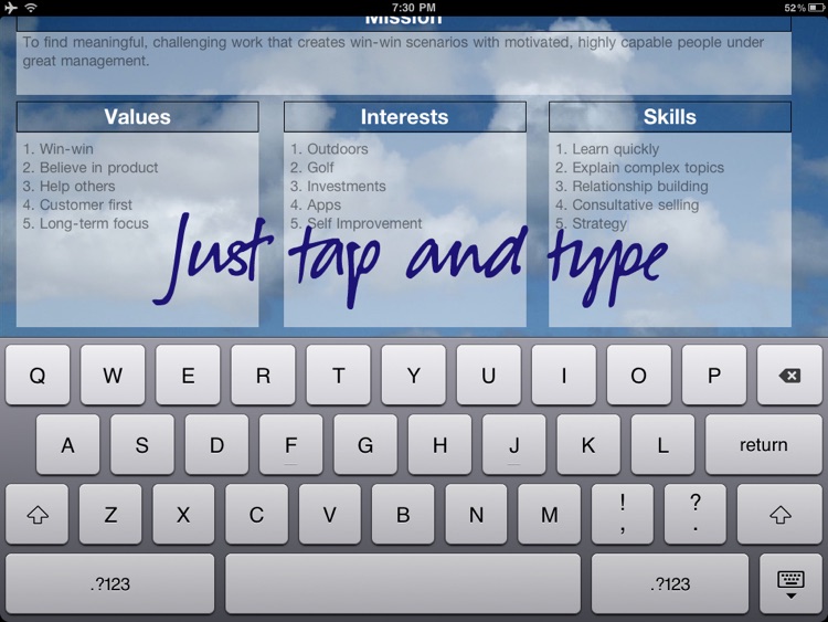 Job & Career Vision Board
