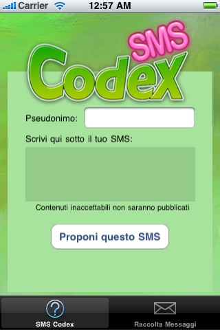 SMS Codex screenshot 4