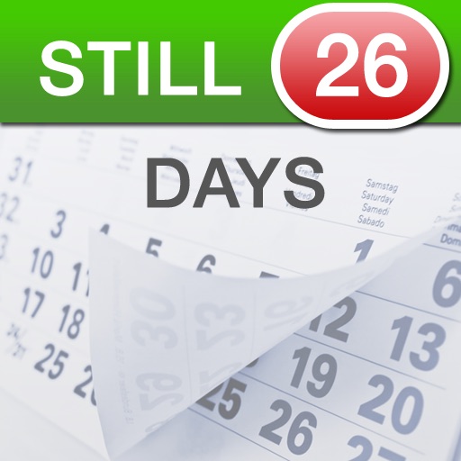 Calendar Countdown How many days left? iPhone App