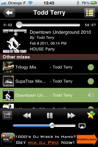 Todd Terry by mix.dj screenshot 2