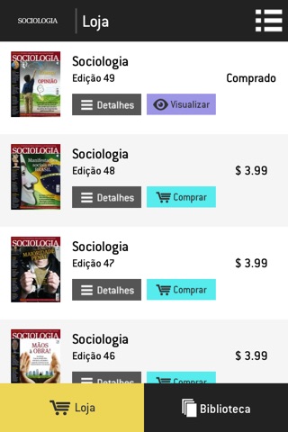 Revista Sociologia Ciência & Vida screenshot 3