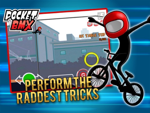 Pocket BMX на iPad