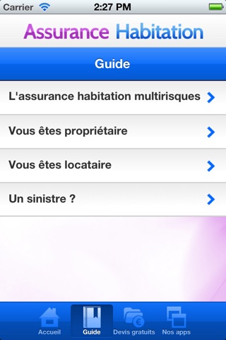 Assurance Habitation screenshot 2