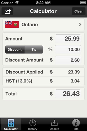 Canadian Sales Tax Calculator Plus(圖2)-速報App