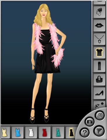 Fashion Sketchbook: The Stylish Dress Up Game for iPad screenshot 3