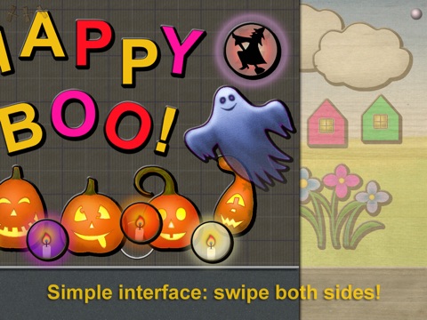 Animated Boo! Halloween Magic Shape Puzzles for PreSchoolers screenshot 3