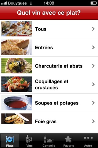 Accords Mets & Vins screenshot 2