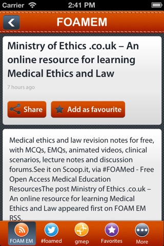 SmartFOAM - Free Open Access Med Ed screenshot 3