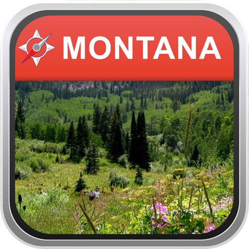 Offline Map Montana, USA: City Navigator Maps