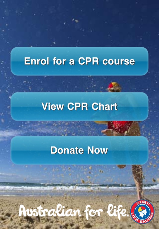 Surf Life Saving CPR Interactive Chart by Emanuele Cipolloni