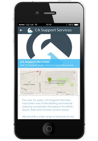 CA Support Services screenshot 2