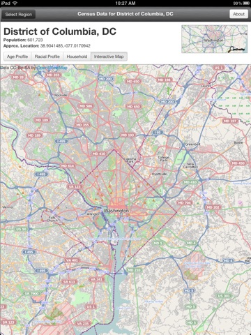 US Census Browser screenshot 3