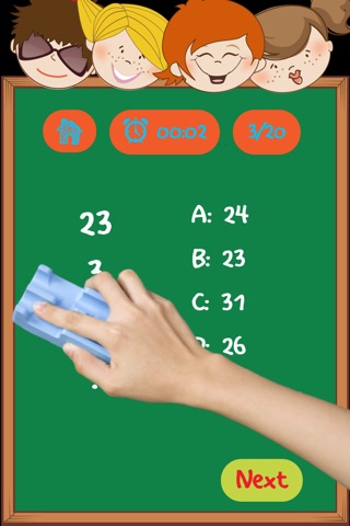 Math Facts Flashcards - Fun Mathematics Flash Cards for Addition Subtraction Multiplication and Division screenshot 4