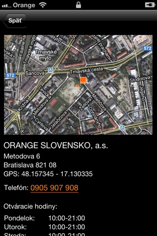 Orange predajne screenshot 3