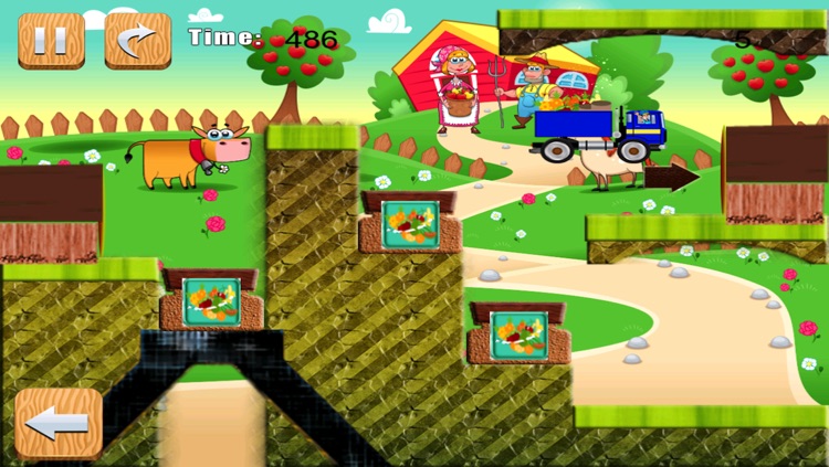 Farm Food Delivery Runner Jumpy Race Frenzy - Rival Bounce Fruit Racing Saga Free