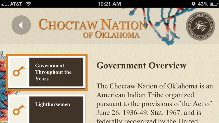 Choctaw Nation of Oklahoma Mobile App