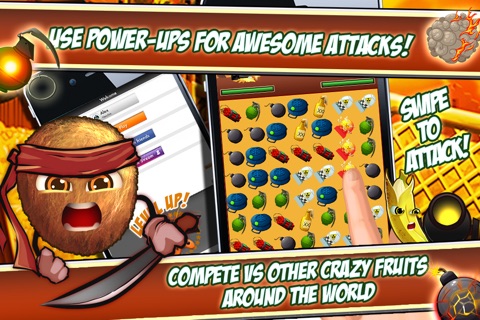 Game of fruit war - Multiplayer Battle Camp Edition screenshot 2