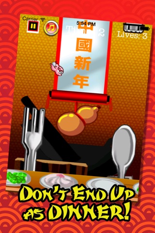 Flying Pig - Dinner Escape Dash screenshot 2