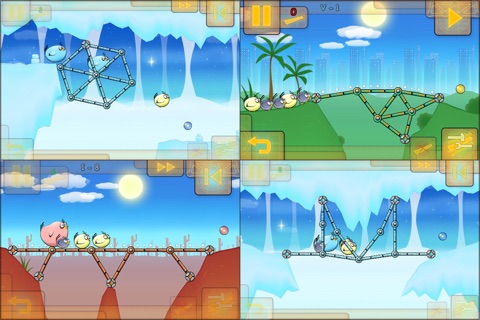 Fat Birds Build a Bridge! screenshot 4