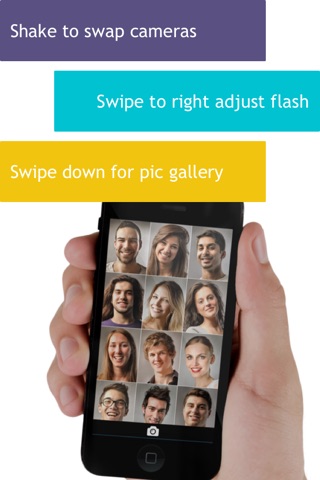 oSnap - The Perfect Camera for Selfie & Candid Photos screenshot 3