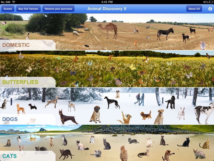 Animal Discovery II for iPad